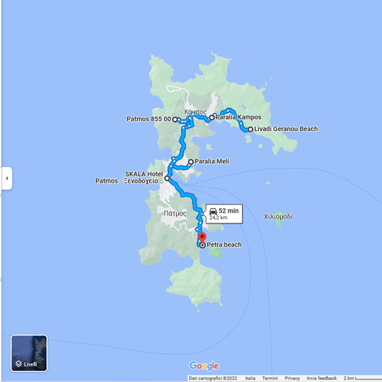 patmos mappa