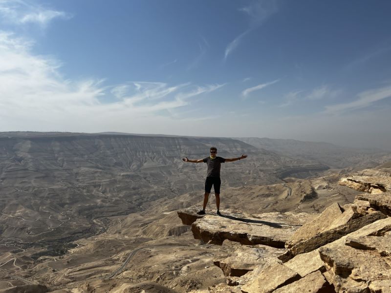 ciaobici 8 Traumhafte Aussicht ueber ein Wadi scaled