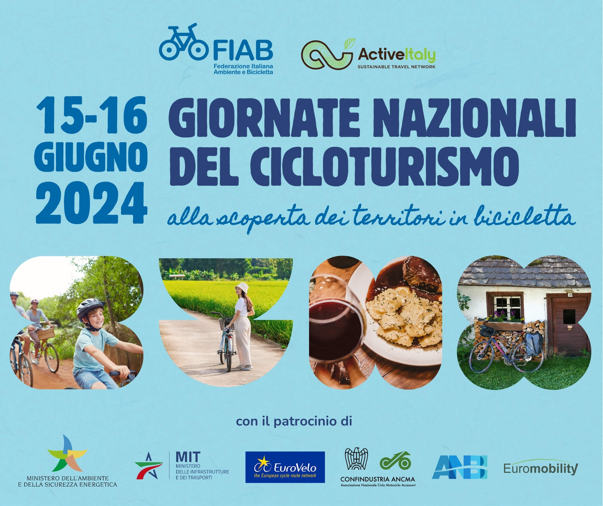 Giornate naz. cicloturismo 2024 FIAB Post Facebook