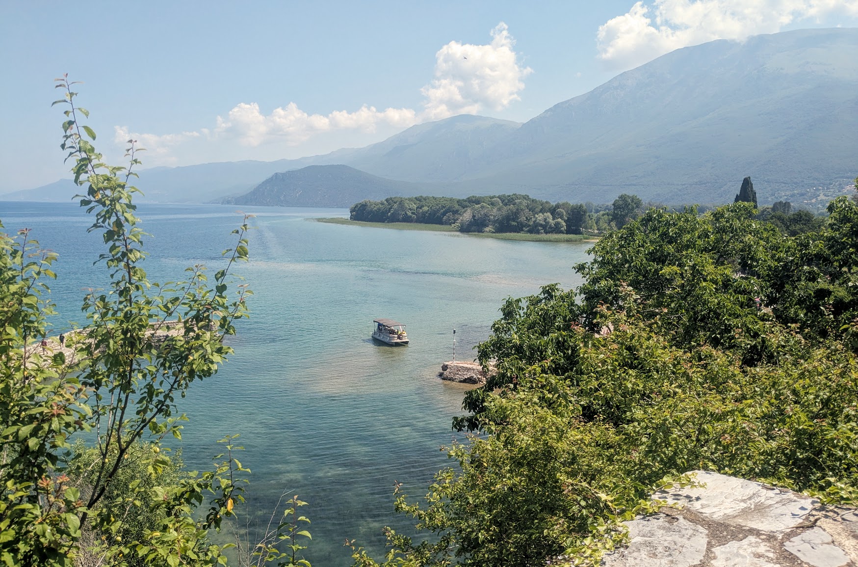 day 7 Macedonia view on lake Ohrid