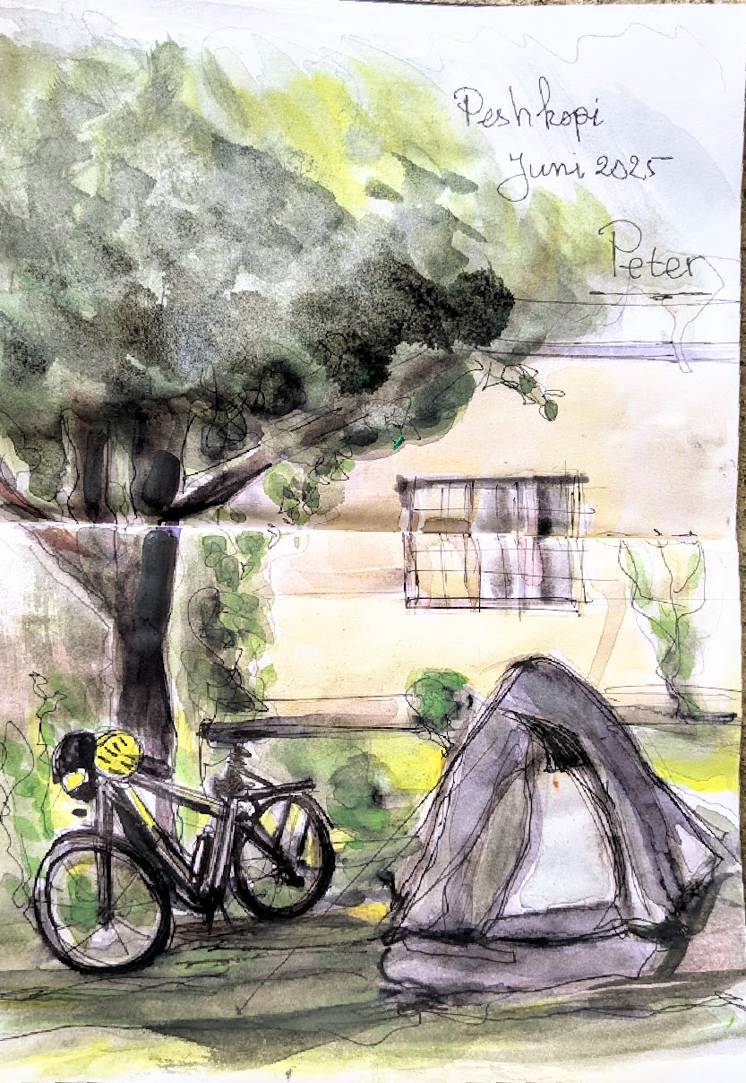 day 9 albania painting