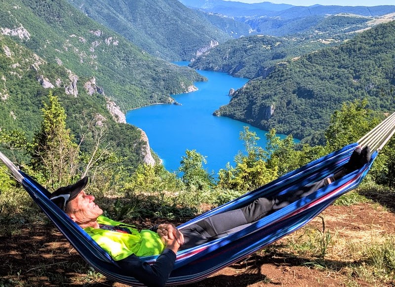resting near Pluzine Montenegro mod