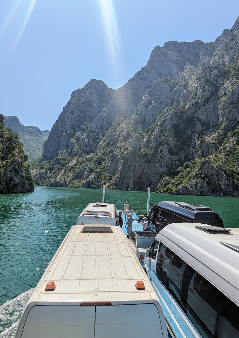 day 11 albania ferry