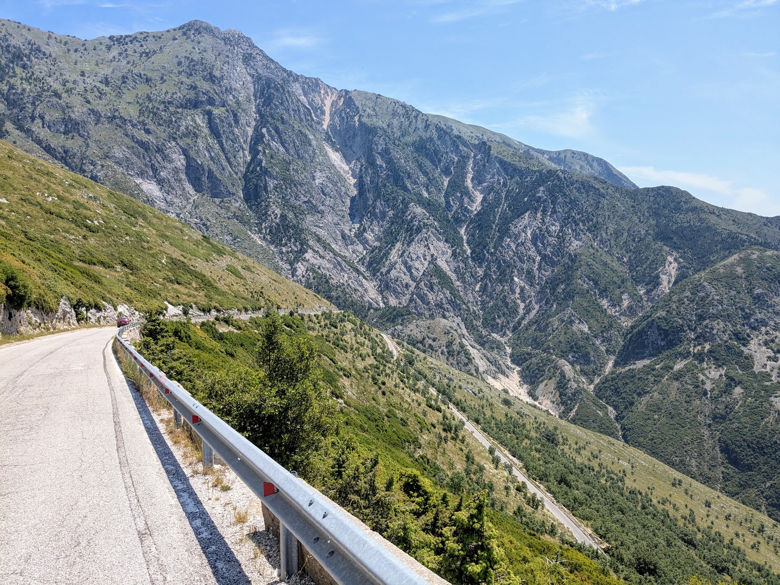 day 1 albania first mountain
