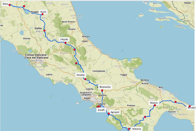 route Italie