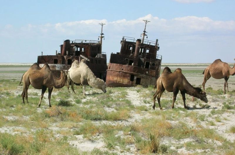 lago aral Sovietistan risultato