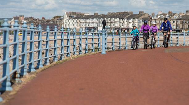 family cycling holidays morecambe bay cycle way