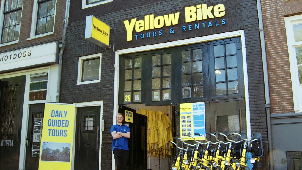 Ciaobici Amsterdam yellow2