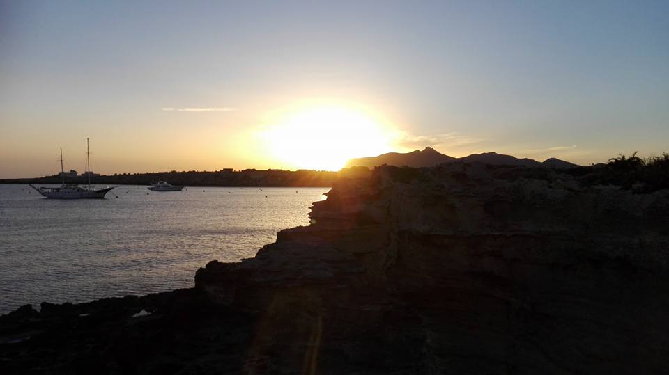 ciaobici 3 Tramonto Favignana