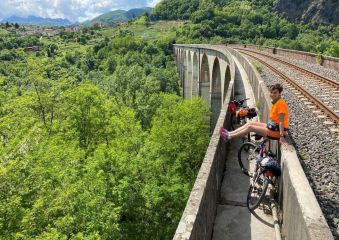 Via Vandelli, da Modena a Massa, cicloturismo quasi per tutti