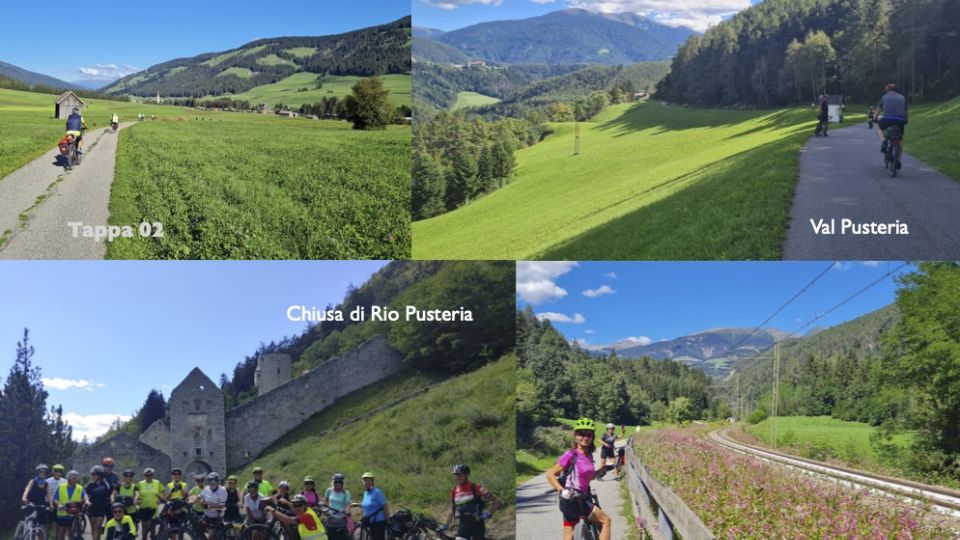 Cicloturismo sulla ciclovia da Calalzo a Mantova 7 -13 luglio 2025 - Novità nel programma